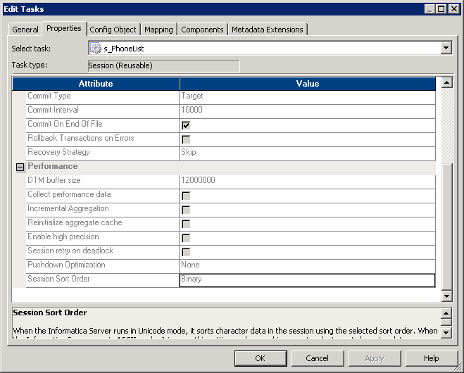 Screenshot van Powercenter Data Virtualization software.