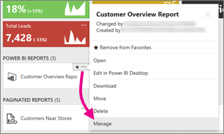 Schema van Power BI Report Server.