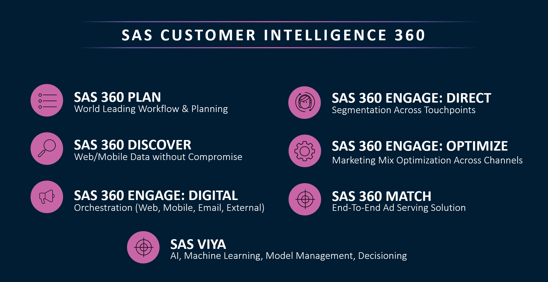 Afbeelding van SAS Artificial Intelligence tools.