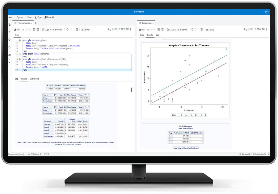 Afbeelding van SAS Data Surveyor tools.